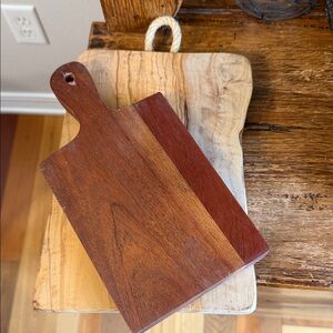 T.J.Maxx Wooden Cutting Board Set - Brown and Tan